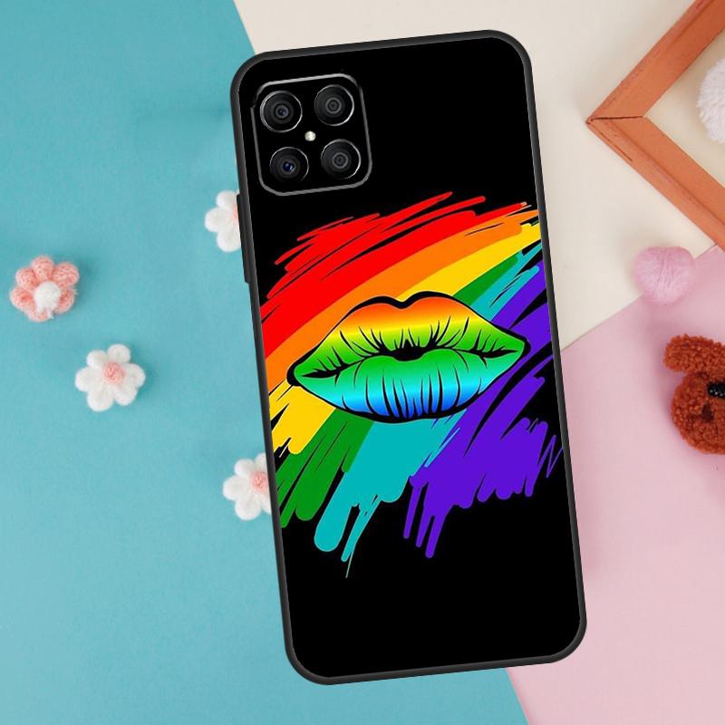 Чехол с радужным флагом ЛГБТ для Honor Magic 7 Lite 5 6 Pro Honor X9a X8a X8 X9 X8b X9c X9b 50 70 90 200 Lite