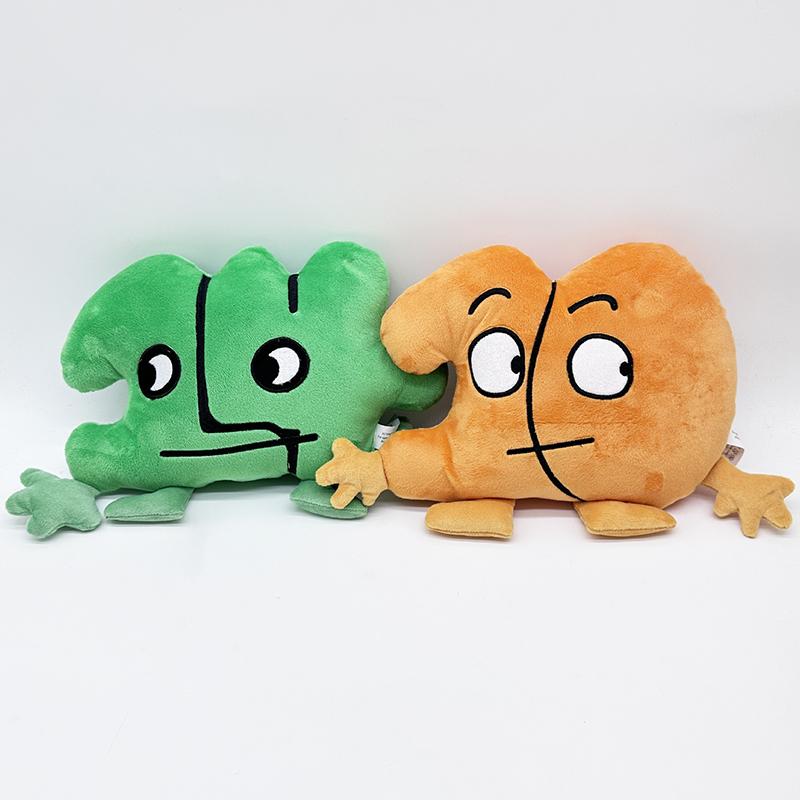 Игра Битва за Остров Мечты Плюшевая Кукла Игрушка Bfdi Мягкая Игрушка Номер Четыре Десять Четырнадцать Цветок Огненный Лиственный Капелька Тортик Кейки Подарок