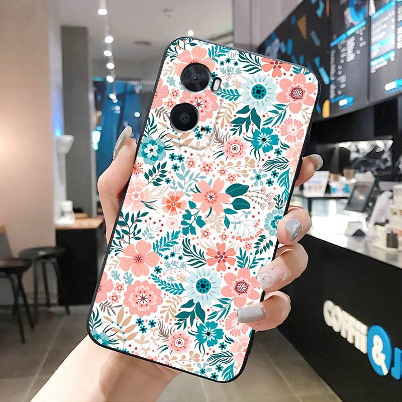 Эстетический чехол для телефона с цветочным рисунком для OPPO A78 A54S A17 A57S A74 A78 A91 A96 A94 Realme GT Master X3SuperZoom Reno 7 10 11 pro