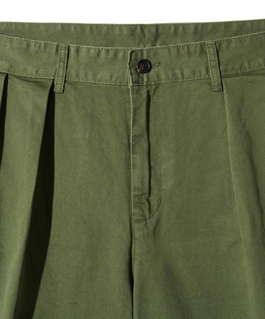 ANNOT Washed Office Hiker Shorts Olive