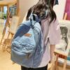 Denim Backpack For Girls,Women Classic Retro Bookbags School Bag Travel Jeans Backpack For College