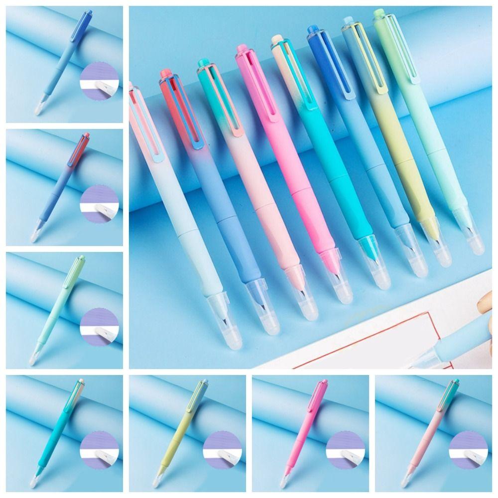 Magic Pen With Eraser Press Fountain Pen Thermal Erasable Fountain Pen  Student