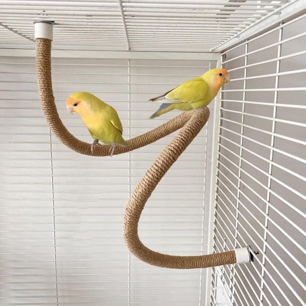 Попугаи Grinding Scratchers Prech Cage Mount Подставка для клетки с птицами Игрушечный стержень Подставка для качелей Игрушка Grinding Pech Supplies