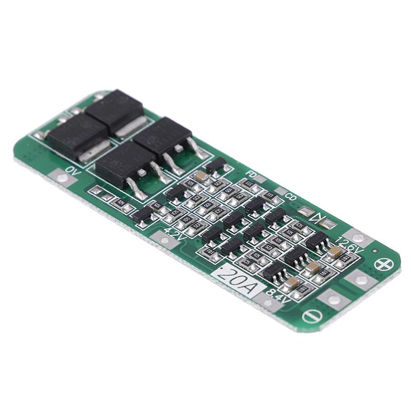 3S 20A Li-Ion литиевая батарея 18650 зарядное устройство Pcb Bms плата защиты 12.6V