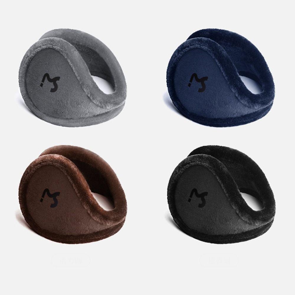 Плюшевые наушники-грелки Сохраняют тепло Ветрозащитные Защита ушей Портативные Мужские наушники