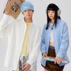 MINISO Мужская универсальная рубашка с длинными рукавами в стиле Оксфорд