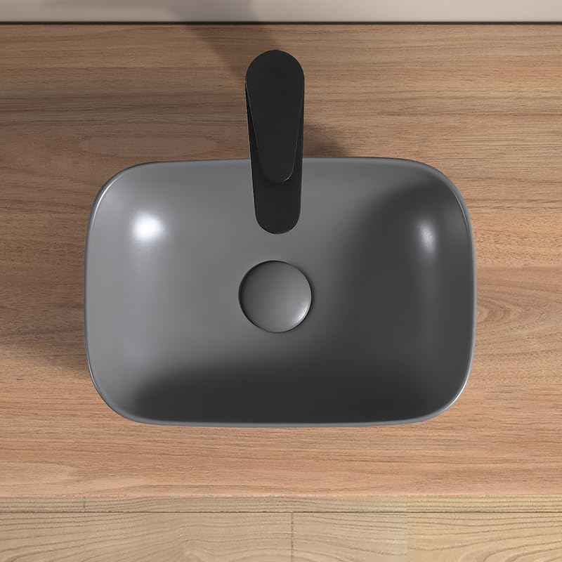 Стильный набор для мытья рук LUYI Washbowl Handwasher 370x260x110 мм Серый