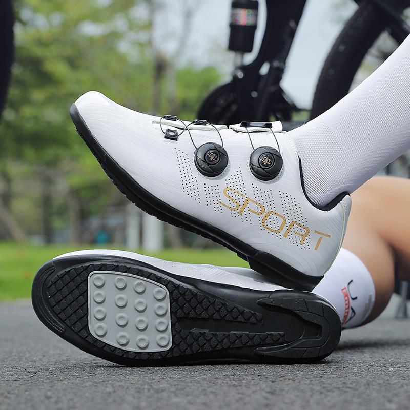 Men's and women's road bike cycling shoes Unlocked cycling shoes Mountain bike cycling shoes Cycling shoes Flat pedal cycling shoes