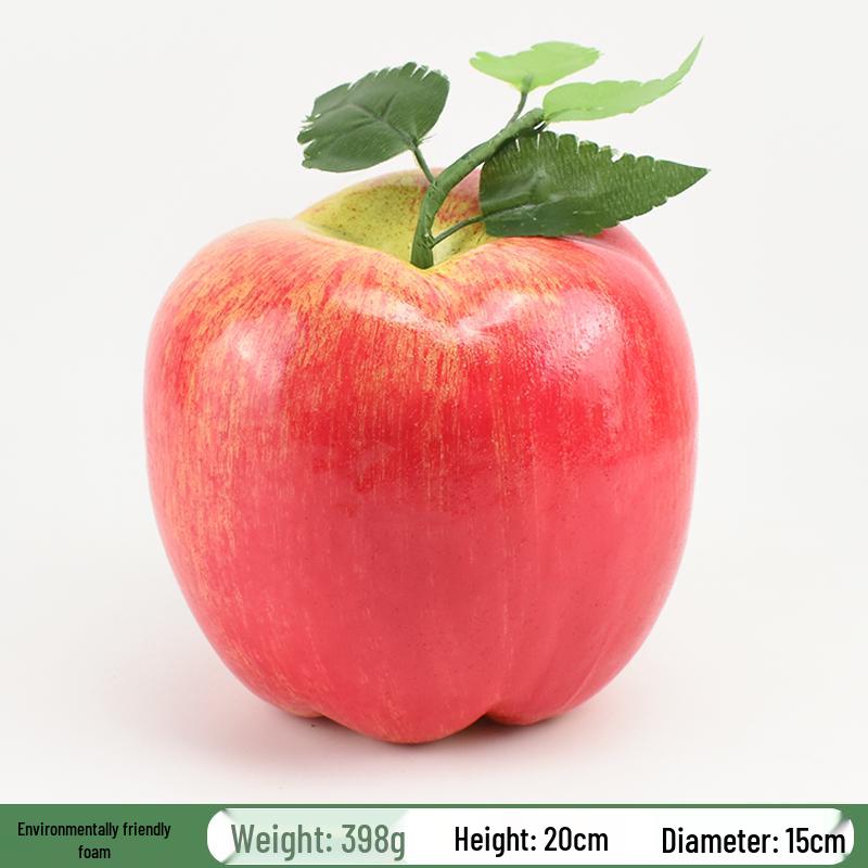 Искусственное яблоко Red Delicious для украшений