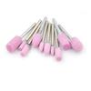 10X Pink Abrasive Mounted Stone Rotary Tool Grinding Wheel