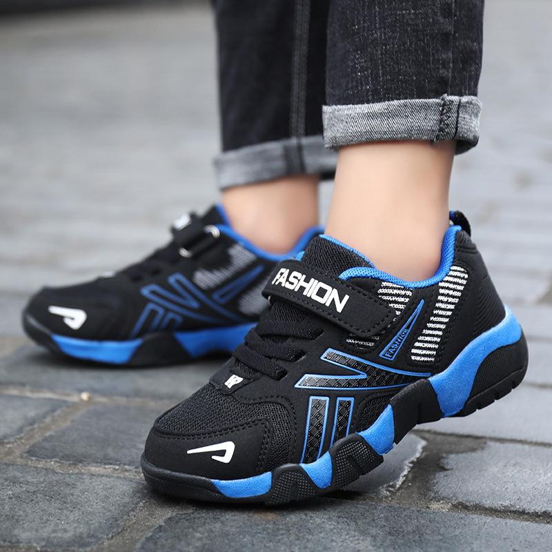 Детская легкая сетчатая обувь, детская обувь, модные кроссовки, повседневная спортивная обувь, уличная городская обувь для мальчиков