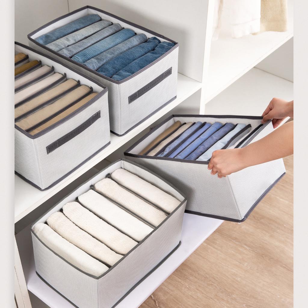 Домашний органайзер для шкафа, складной ящик для одежды, органайзер для нижнего белья, носков, бюстгальтера и трусиков, ящик для хранения, моющийся