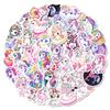 50 Unicorn Graffiti Stickers Luggage Water Cup Computer Laptop Waterproof Stickers Handbook Decoration