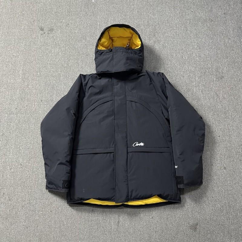 Unisex Oversized Hooded Cotton Puffer Jacket Streetwear Casual Thick Warm Coat Teens Adults