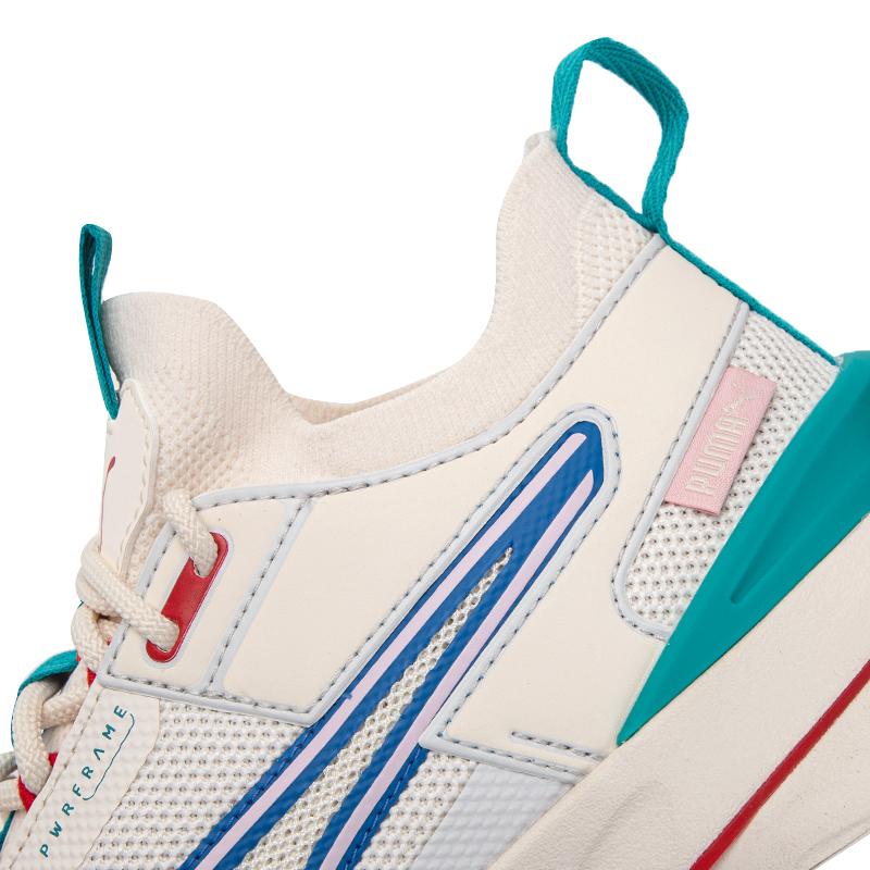 Puma Pwrframe OP-1 Trail Off Fabric Synthetic Leather TPU Sports Casual Low-Top Lifestyle Shoes Unisex Sneaker White Gray 387639-03