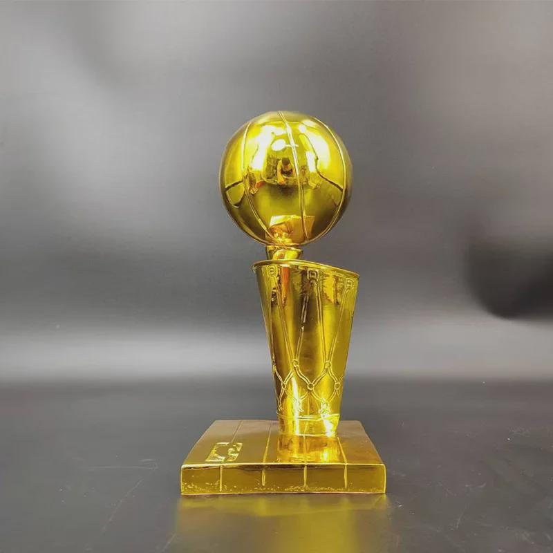 Трофей чемпиона НБА: Баскетбольные сувениры Кубка О'Брайена с изображением Карри, Коби и Джеймса