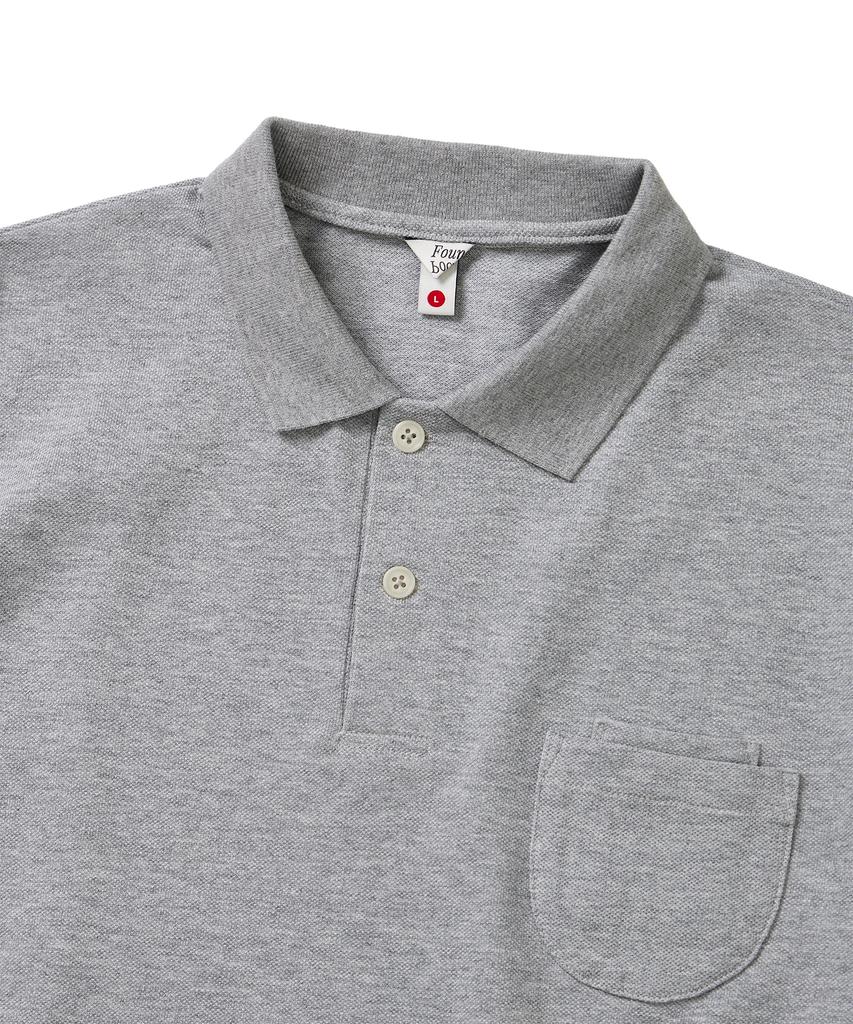 FOUNDPOCKET Hs Polo Shirt Gray