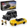 LEGO Speed Champion G 63 и SL 63 Игрушка Игрушка Подарок на день рождения Блок Рождество Мальчики Девочки Дети 10 лет 11 лет 12 лет Элементарный