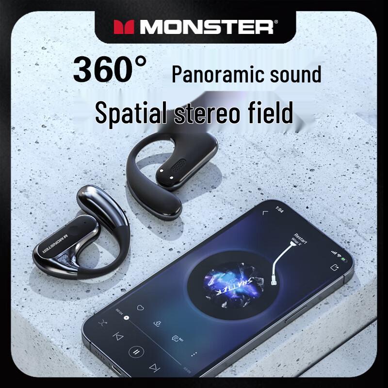 Беспроводные спортивные наушники Monster AC320 с открытым дизайном