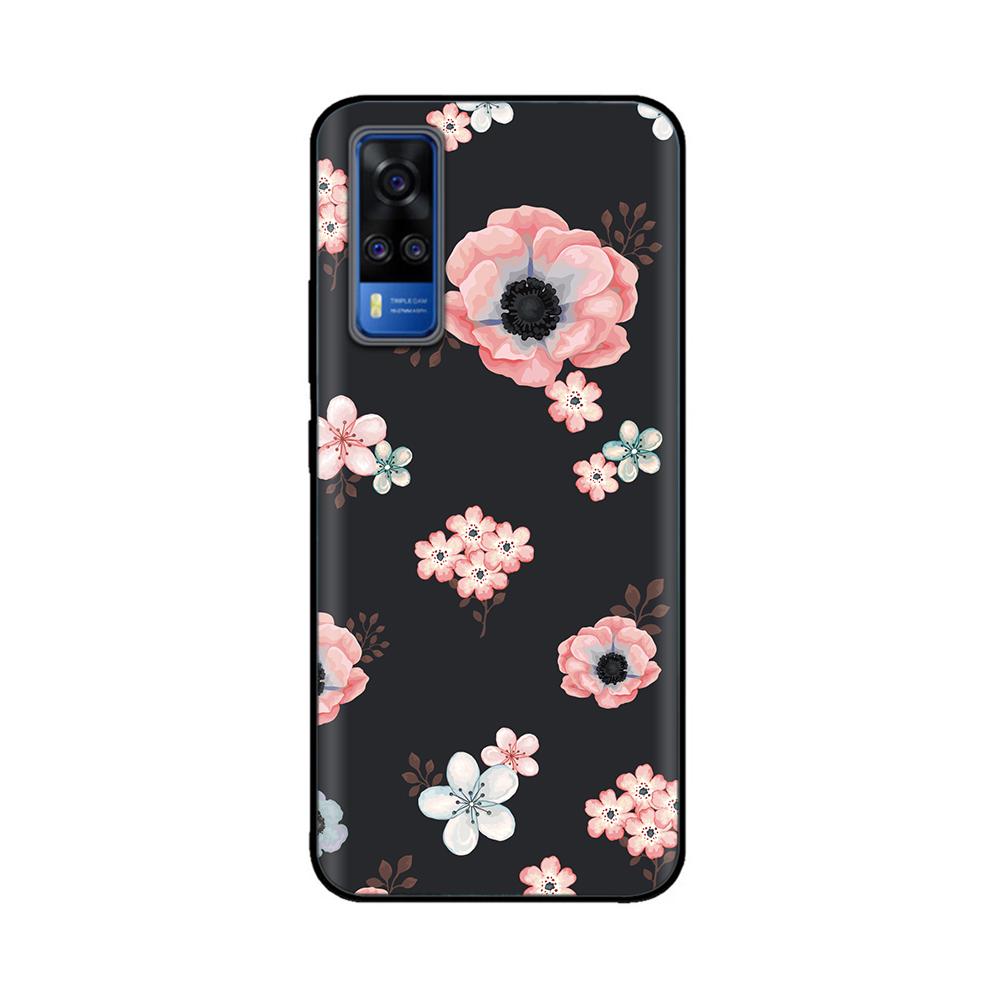 Для vivo Y31 2021 Чехол Мягкий Черный силикон Задняя крышка Fundas Для Vivo Y51a Y51 2020 Декабрь V2030 Y 51 VivoY31 V2036 Чехол для телефона