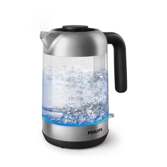 Чайник - PHILIPS - HD9339/80 - 1,7 л - Стекло и нержавеющая сталь - 2200 Вт