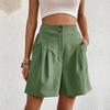 Summer Women Pants High-waisted Shorts Botton