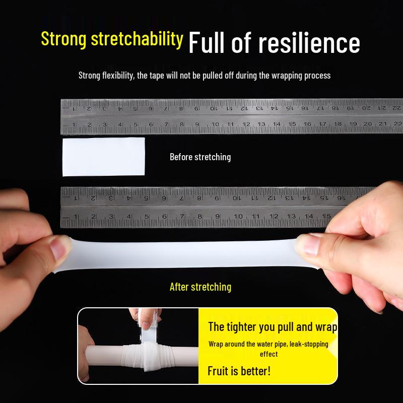 Self-Adhesive Waterproof Silicone Tape for Pipe Leak Repair
