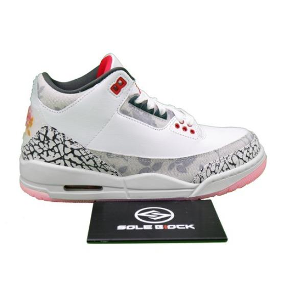 Air Jordan 3 Retro Wings Jordan 3 Jordan  AJ3 Мужские Розовый/Белый HM6993-100