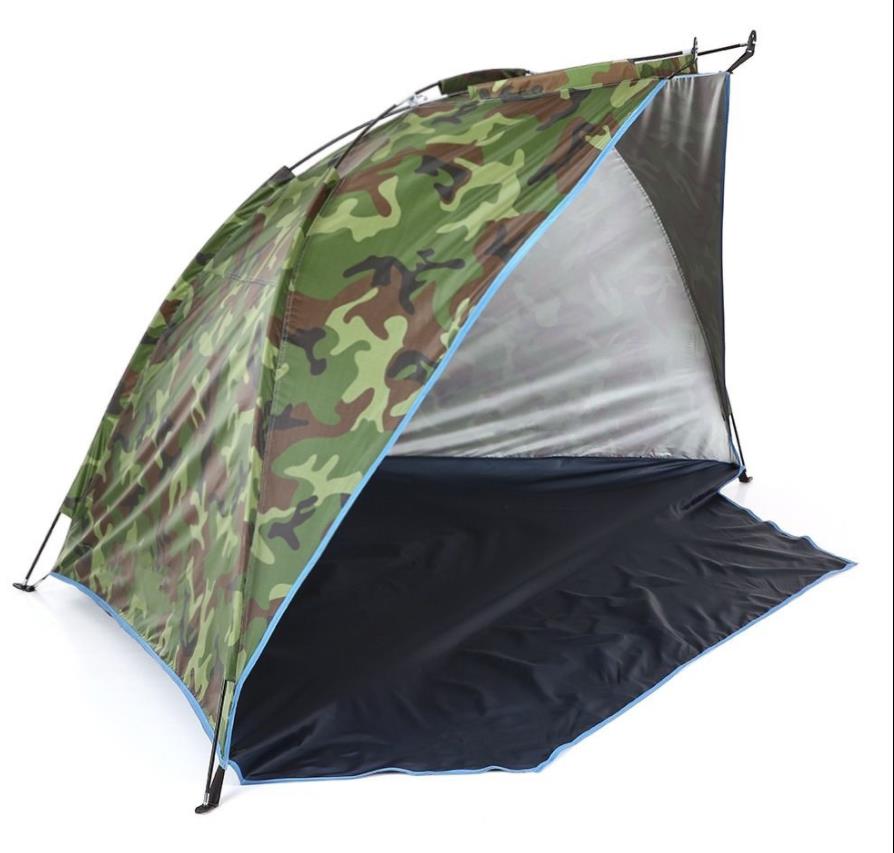 Сверхлегкая портативная всплывающая пляжная палатка на 2-3 человека, устойчивая к ультрафиолетовому излучению, водонепроницаемая и солнцезащитная пляжная палатка, тент