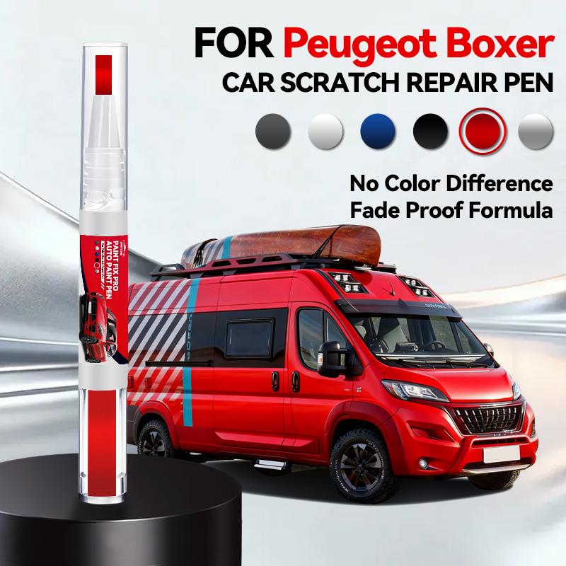 Vehicle Dedicated Exclusive For Peugeot Boxer Paint Repair Pen Touch Up Scratch Remover DIY Auto Accessories Black White Red Blu