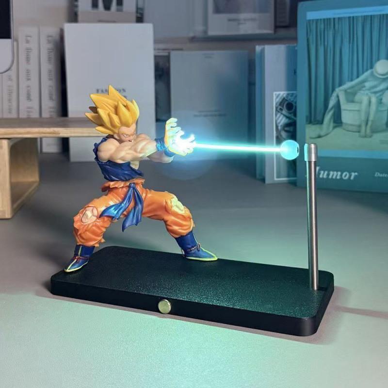 Dragon Ball Z Goku Spirit Bomb Night Light With Magnetic Design For Anime Fans