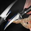 Немецкая нержавеющая сталь Нож для чистки креветок Кухонные инструменты Легкая роскошь Черный цвет Дерево Кухонные аксессуары Новинки Гаджеты Обеденный