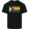 LGBTQ Flag Gay Pride Awareness Day LGBTQ Mens Cotton T-Shirt Tee Top