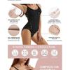 Postpartum Buttock-Lifting Seamless Shaper Women's Bodysuit with Straps for Tummy Control and Figure Sculpting