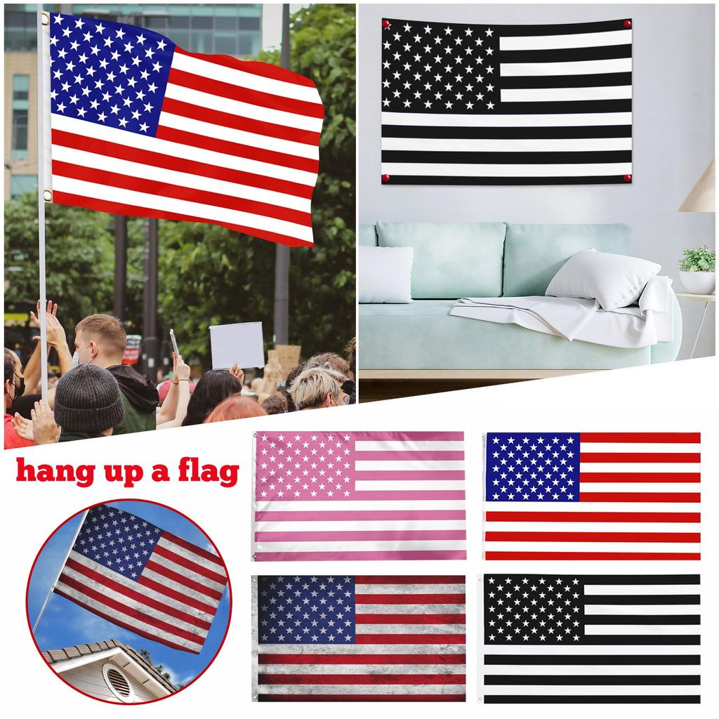 Персонализированный флаг Заказной американский флаг 5x8 футов Дизайн вашего изображения Веселый гобелен Постер для общежития Гостиная Спальня Украшение
