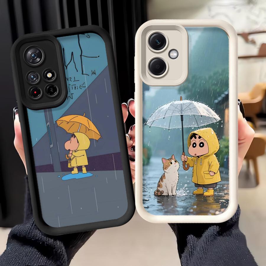 Cool Cra-Yons Cute ShinS Phone Cover Case for Xiaomi Poco F8 X3 NFC X3 Pro C51 C50 C61