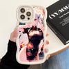Mato seihei no slave Uzen Kyouka Чехол для телефона для iPhone 17 16 15 14 13 12 11 Air Pro Max Plus Волнистый край ТПУ Цветная крышка Роскошный