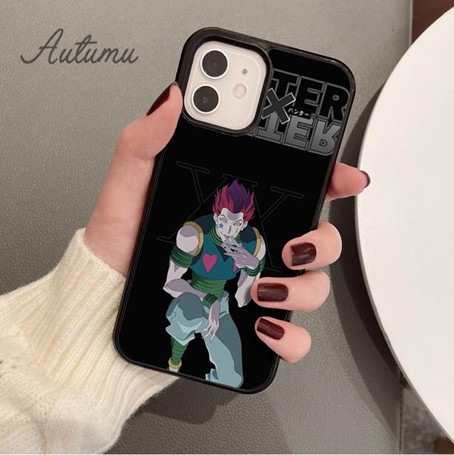 Модный чехол для телефона Hisoka Anime HUNTER×HUNTER для iPhone 11 12 13 14 Pro Max mini XR XS SE 2020 6 7 8 Plus Galaxy S21 S22