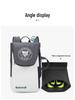 White Tennis & Badminton Backpack for 3 Rackets - Unisex Outdoor Sports Bag