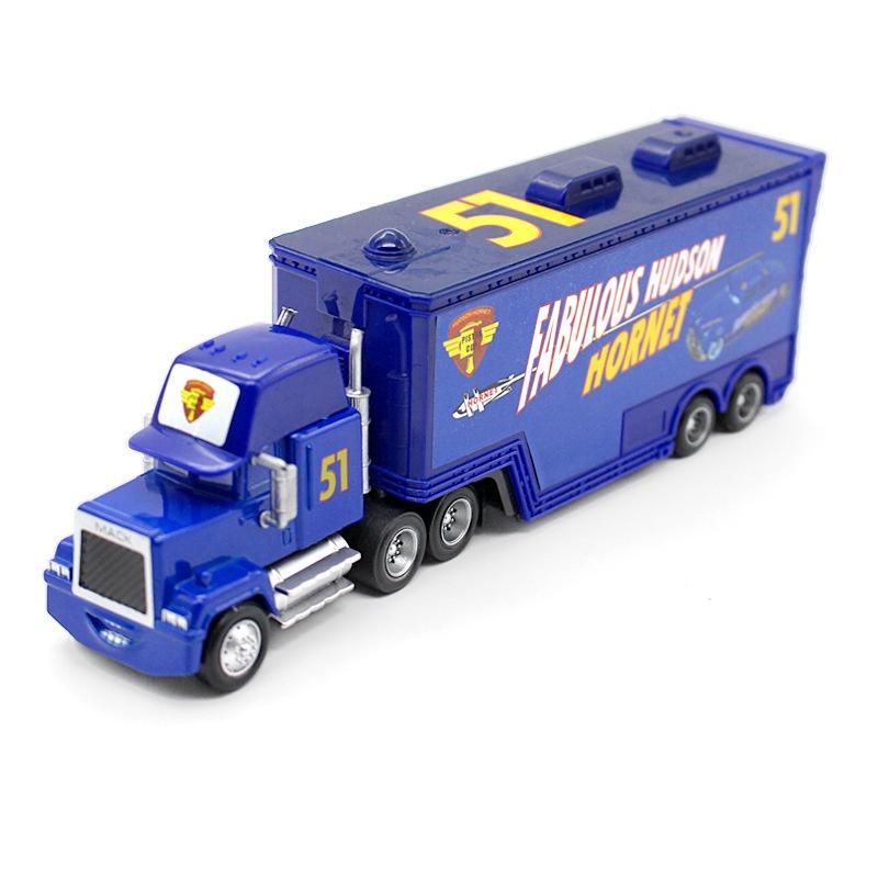 Pixar Тачки Детская игрушечная модель автомобиля Kesun Storm Дядя Мак грузовик из сплава