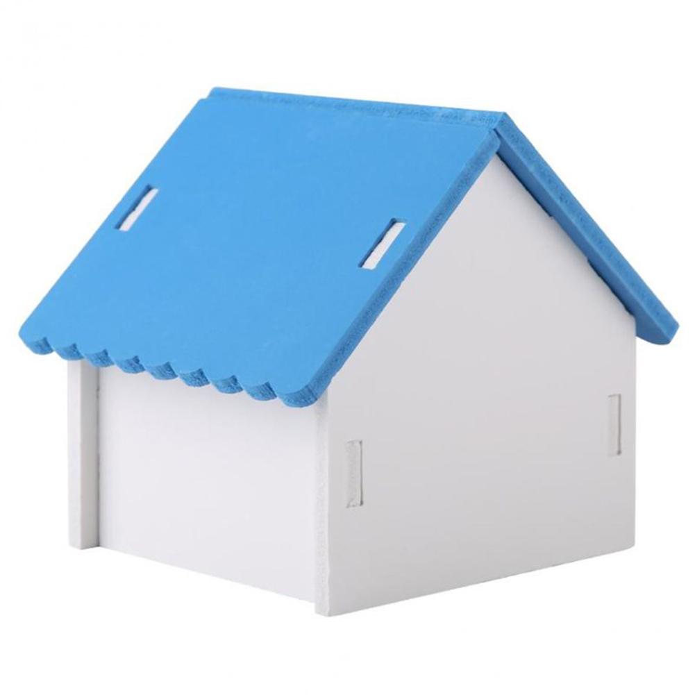 Trendy Hamster Wooden Nest Sleeping House Home Luxury Cage Pet Diy Hideout Hut Toy Sports Climbing Frame Small Animal Supplies