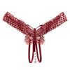 Ecstasy Royal Sister Temptation полые сексуальные трусики женские горячие перспективные бабочки вышитые флирт бисерные открытые стринги