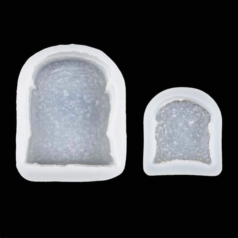 Sliced Toast Bread Silicone Mold DIY Cake Pastry Baking Mold Cake Decorating Tool for Making Chocolate Fondant Nonstick