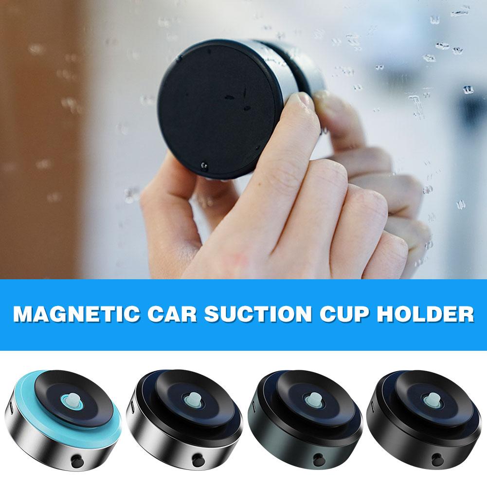 Smart Universal Magnetic Car Phone Holder Vacuum Adsorption Ultra Stable Suction Cup Bracket For Navigation Live Stream