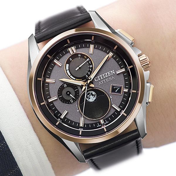 Citizen BY1004-17X ( Watch ATTESA Solar-powered Eco-Drive Radio-controlled Direct Flight Moon Phase)