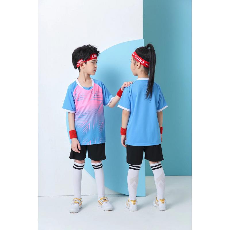Children'S Clothing Children'S Light Version Blank Version Football Jersey Badminton Jersey Table Tennis Jersey Training Jersey