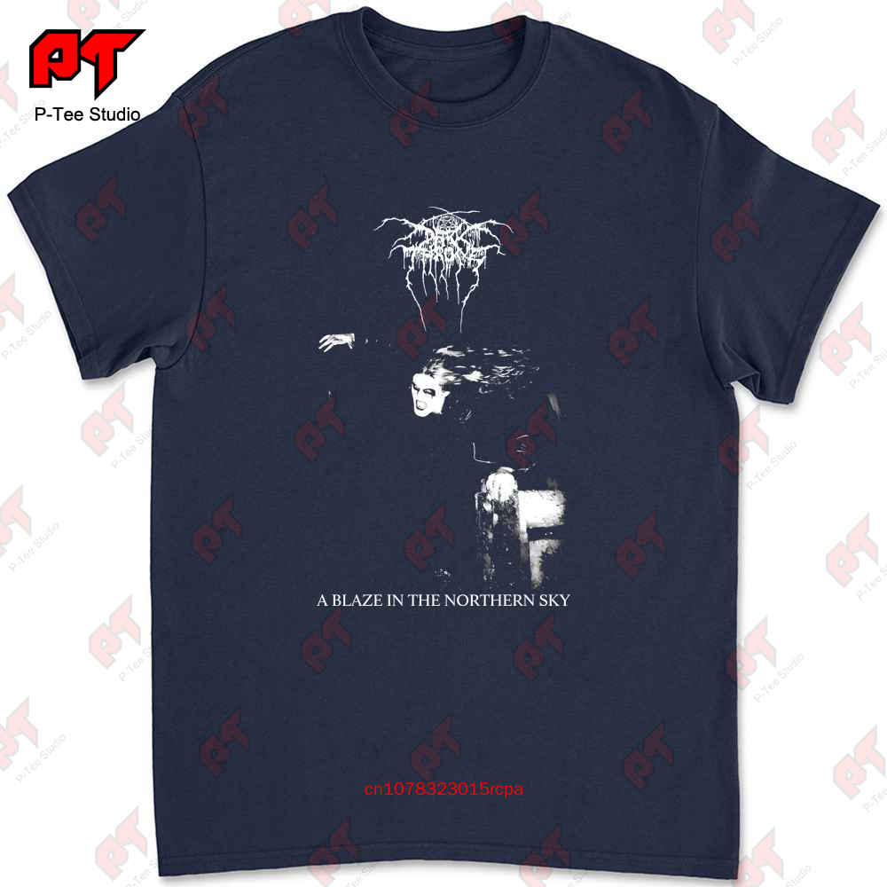 Новая футболка Darkthrone A Blaze In The Northern Sky Официальная футболка группы Badhabitmerch N161