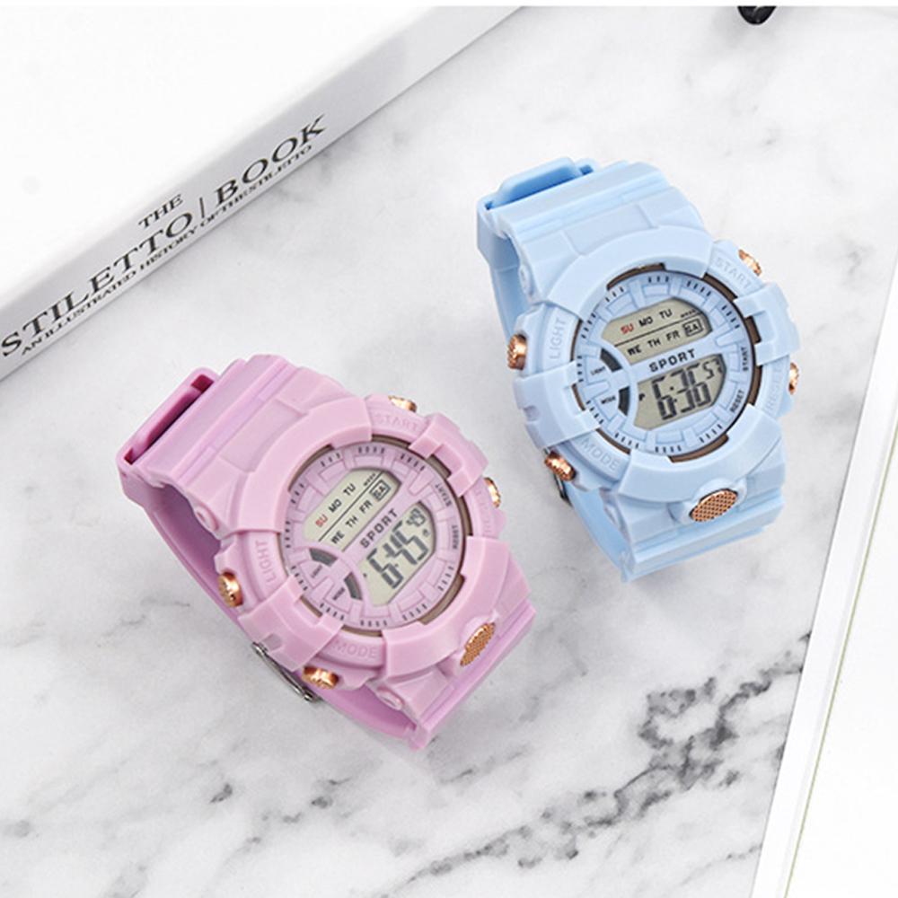 Sports Adjustable Students Luminous Wrist Watches LED Digital Watches Silicone Electronic Watch