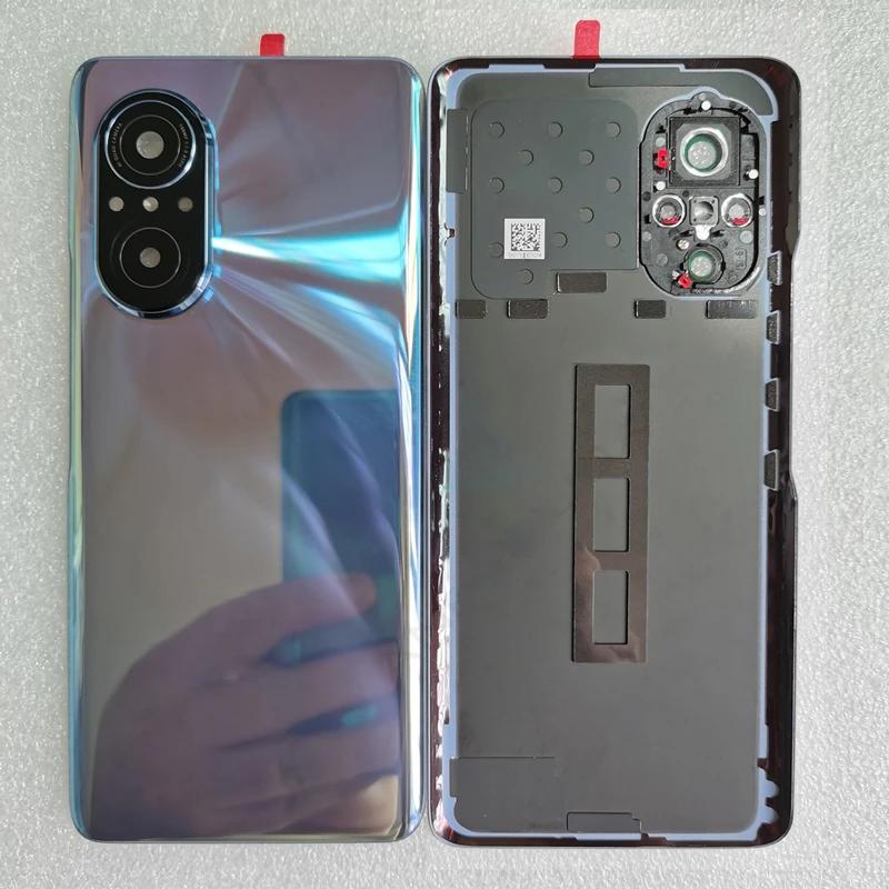 Back Glass For Huawei Nova 9 SE 4G 5G Back Battery Cover Rear Door Housing with Camera Lens Frame