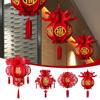 Non-woven Year of the Snake Lantern Hanging Ornaments Chinese New Year Lantern